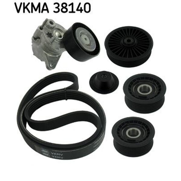SKF VKMA 38140 Keilrippenriemensatz