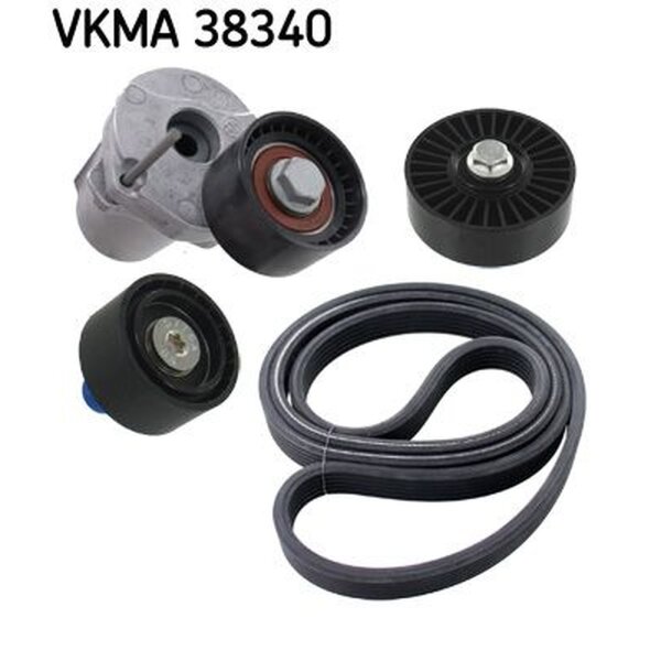 SKF VKMA 38340 Keilrippenriemensatz