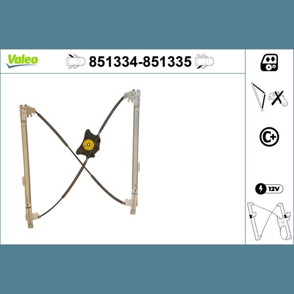 VALEO 851334 Fensterheber