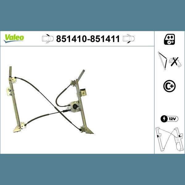 VALEO 851410 Fensterheber