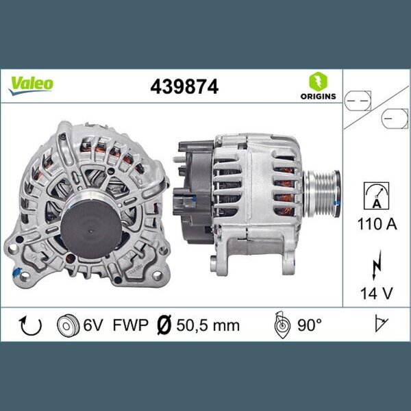 VALEO 439874 Generator