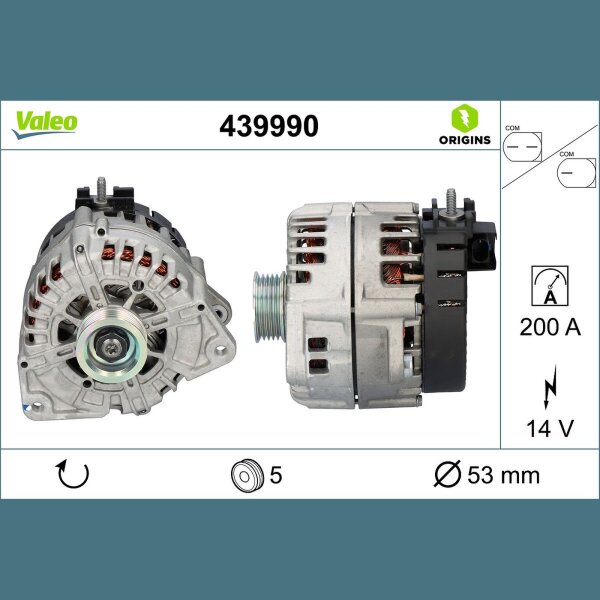 VALEO 439990 Generator