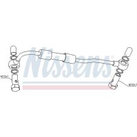 NISSENS 935045 Ölleitung, Lader