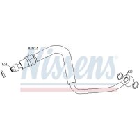 NISSENS 935047 Ölleitung, Lader