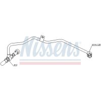 NISSENS 935094 Ölleitung, Lader