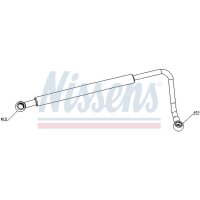 NISSENS 935123 Ölleitung, Lader