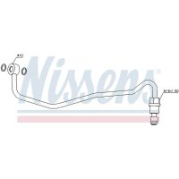 NISSENS 935124 Ölleitung, Lader