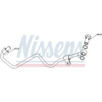 NISSENS 935172 Ölleitung, Lader