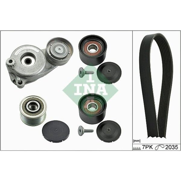 Schaeffler INA 529 0050 21 Keilrippenriemensatz
