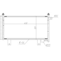 NRF 350473 Kondensator, Klimaanlage