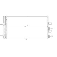 NRF 350474 Kondensator, Klimaanlage