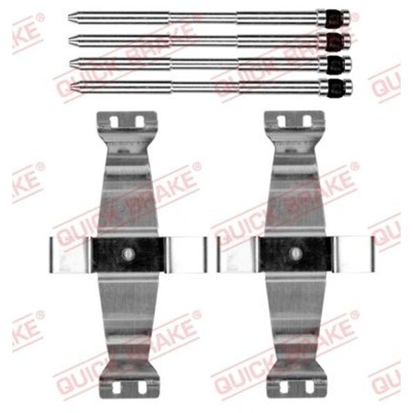 QUICK BRAKE 109-0122 Zubehörsatz, Scheibenbremsbelag