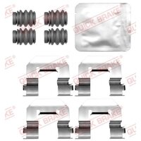 QUICK BRAKE 109-0126 Zubehörsatz, Scheibenbremsbelag