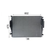 MAHLE CI 376 000P Ladeluftkühler