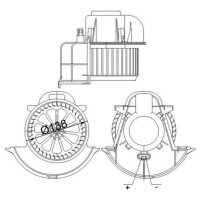 MAHLE AB 113 000S Innenraumgebläse