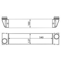 MAHLE CI 193 000S Ladeluftkühler