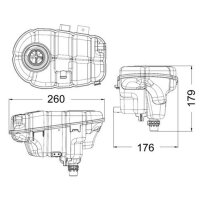 MAHLE CRT 60 000S Ausgleichsbehälter, Kühlmittel