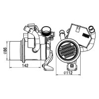 MAHLE CE 5 000P Kühler, Abgasrückführung