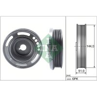 Schaeffler INA 544 0168 10 Riemenscheibe, Kurbelwelle