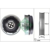 Schaeffler INA 544 0169 10 Riemenscheibe, Kurbelwelle