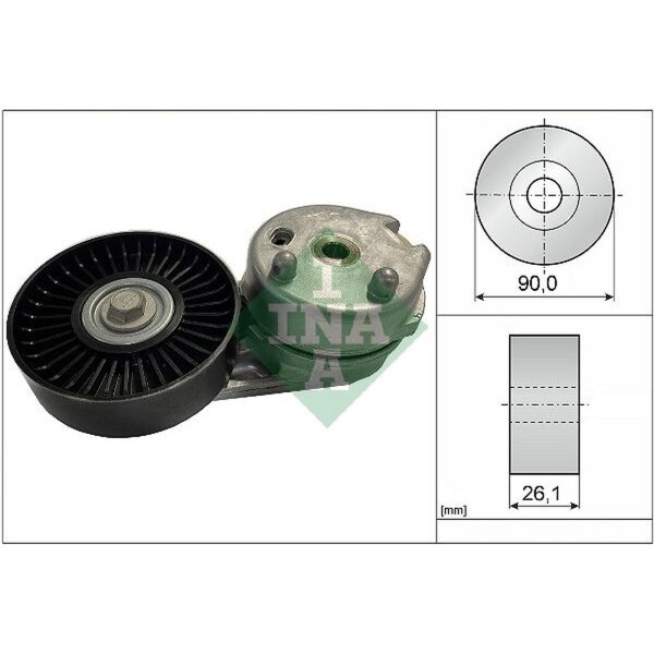 Schaeffler INA 534 0668 10 Riemenspanner, Keilrippenriemen