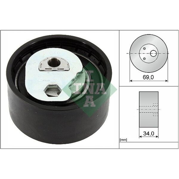Schaeffler INA 531 0941 10 Spannrolle, Zahnriemen