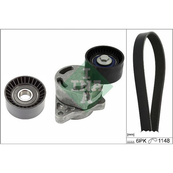 Schaeffler INA 529 0407 10 Keilrippenriemensatz