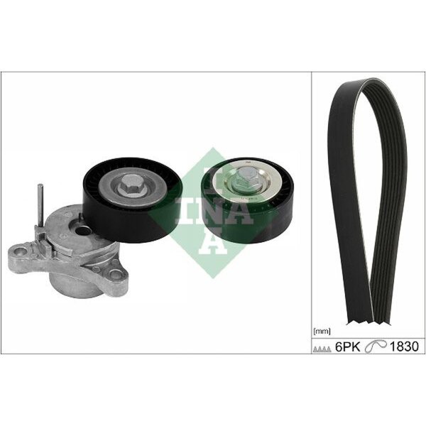 Schaeffler INA 529 0448 10 Keilrippenriemensatz