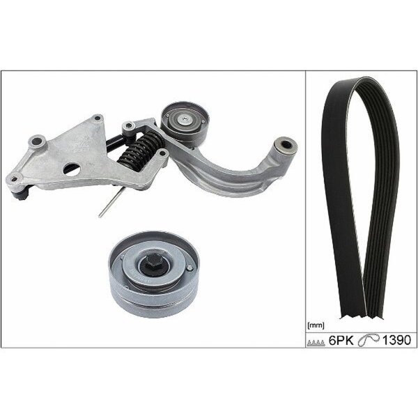 Schaeffler INA 529 0457 10 Keilrippenriemensatz