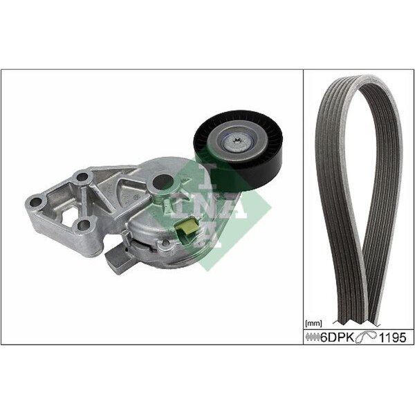 Schaeffler INA 529 0465 10 Keilrippenriemensatz