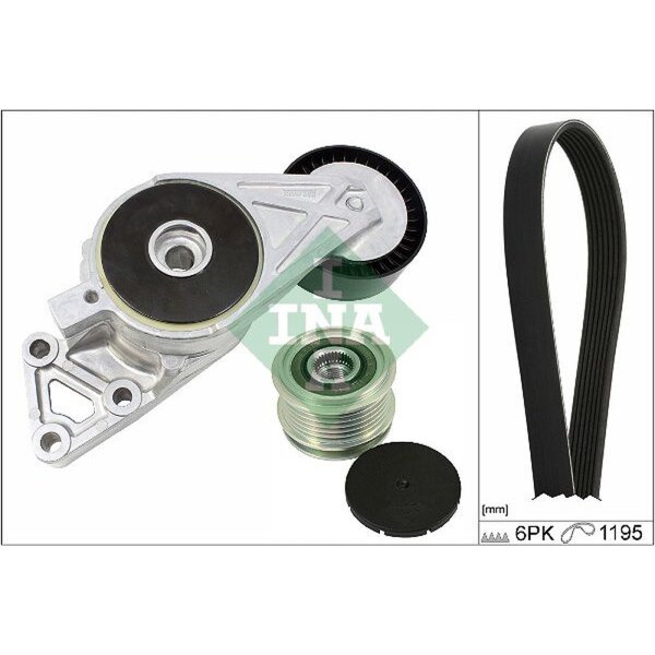 Schaeffler INA 529 0470 20 Keilrippenriemensatz