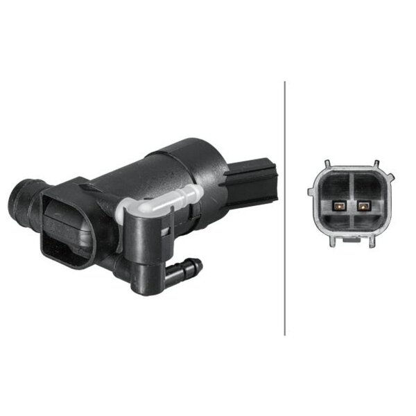HELLA 8TW 006 848-151 Waschwasserpumpe, Scheibenreinigung