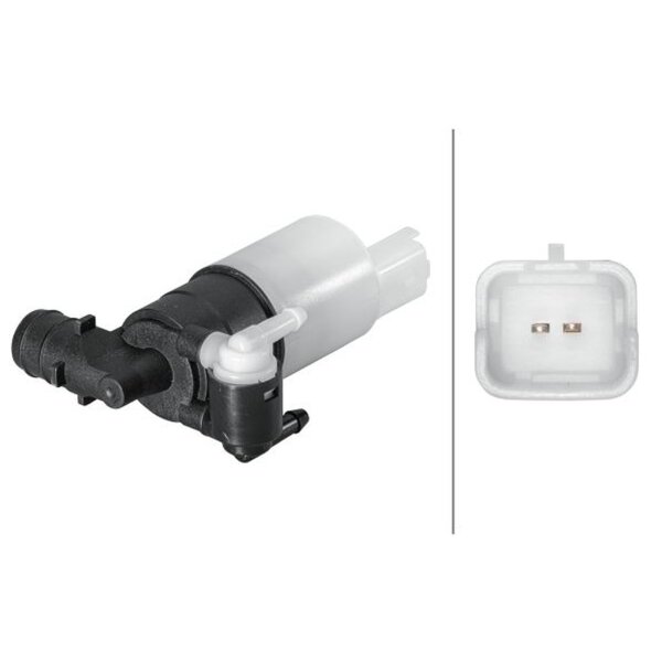 HELLA 8TW 006 848-161 Waschwasserpumpe, Scheibenreinigung