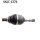 SKF VKJC 1376 Antriebswelle