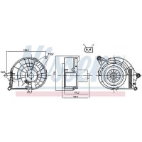 NISSENS 87500 Innenraumgebläse