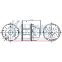 NISSENS 87817 Innenraumgebläse