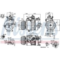 NISSENS 890792 Kompressor, Klimaanlage