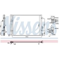 NISSENS 941129 Kondensator, Klimaanlage