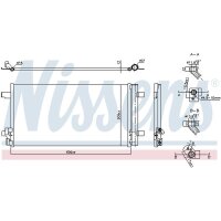 NISSENS 941193 Kondensator, Klimaanlage
