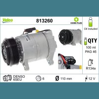VALEO 813260 Kompressor, Klimaanlage