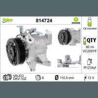 VALEO 814724 Kompressor, Klimaanlage