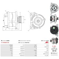 AS-PL A3488S Generator