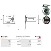 AS-PL SS0361S Magnetschalter, Starter