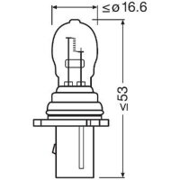 ams-OSRAM 6851 Glühlampe, Park-/Positionsleuchte