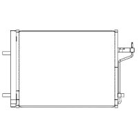 NRF 350322 Kondensator, Klimaanlage