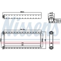 NISSENS 707201 Wärmetauscher, Innenraumheizung