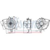 NISSENS 87812 Innenraumgebläse