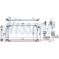 NISSENS 941190 Kondensator, Klimaanlage