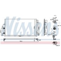 NISSENS 941206 Kondensator, Klimaanlage