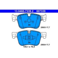 ATE 13.0460-7339.2 Bremsbelagsatz, Scheibenbremse